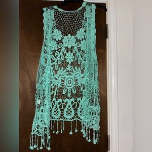 Lace vest